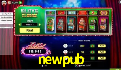 Descubra o Mundo do Cassino Online com newpub